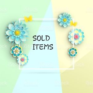 SOLD ITEMS